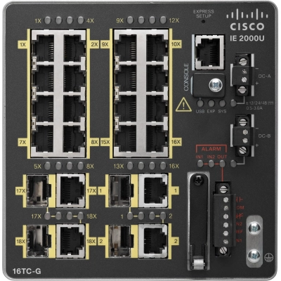 Коммутатор Cisco 2000U Series IE-2000U-16TC-GP