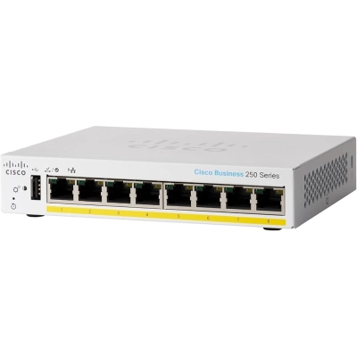 Коммутатор Cisco Business 250 Series CBS250-8PP-D