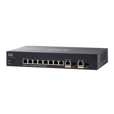 Коммутатор Cisco 350 Series SG350-10P