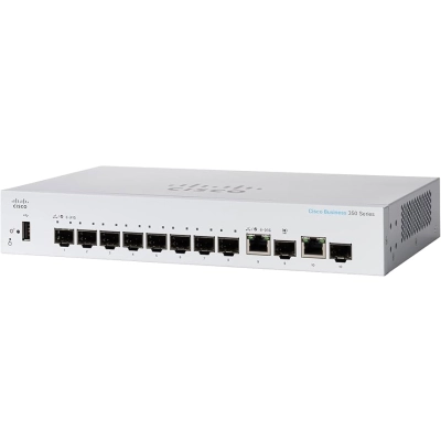 Коммутатор Cisco Business 350 Series CBS350-8P-E-2G