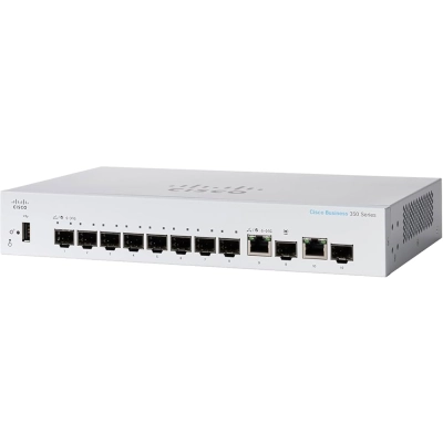 Коммутатор Cisco Business 350 Series CBS350-8S-E-2G