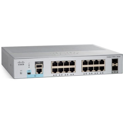 Коммутатор Cisco Catalyst 2960-L WS-C2960L-SM-16PS