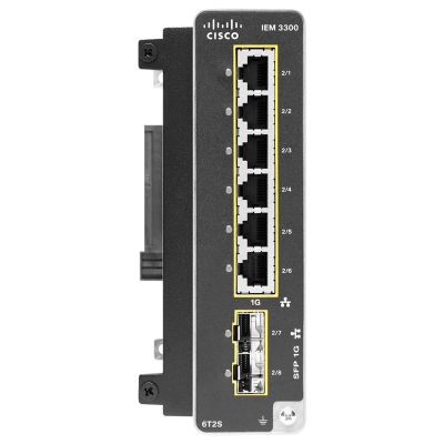 Коммутатор Cisco Catalyst IE3300 IEM-3300-6T2S=