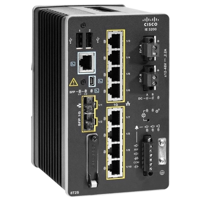 Коммутатор Cisco Catalyst IE3400 IE-3400-8T2S-E