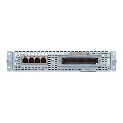 Модуль маршрутизатора Cisco SM-X-24FXS/4FXO