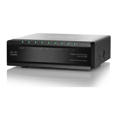 Коммутатор Cisco SG200-08P